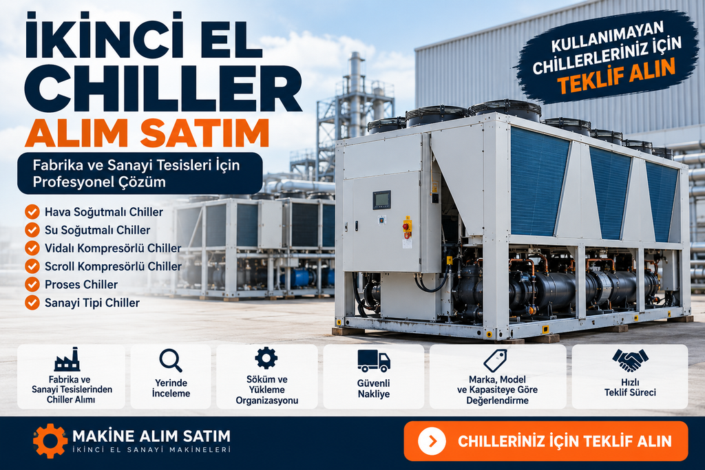 İkinci El Chiller Alım Satım